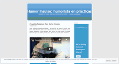 Desktop Screenshot of humorinsulso.com